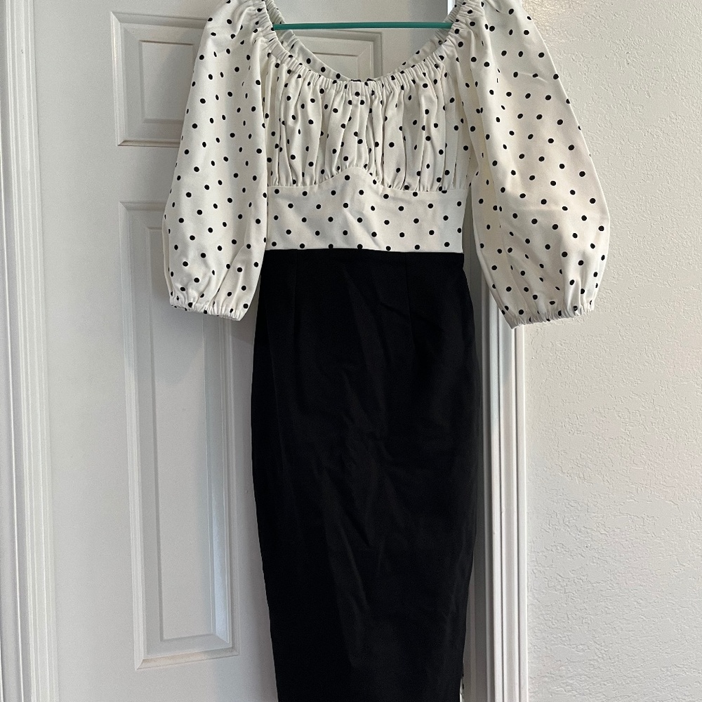 Vixen by Micheline Pitt Daydream Wiggle Dress Size Small, BNWT